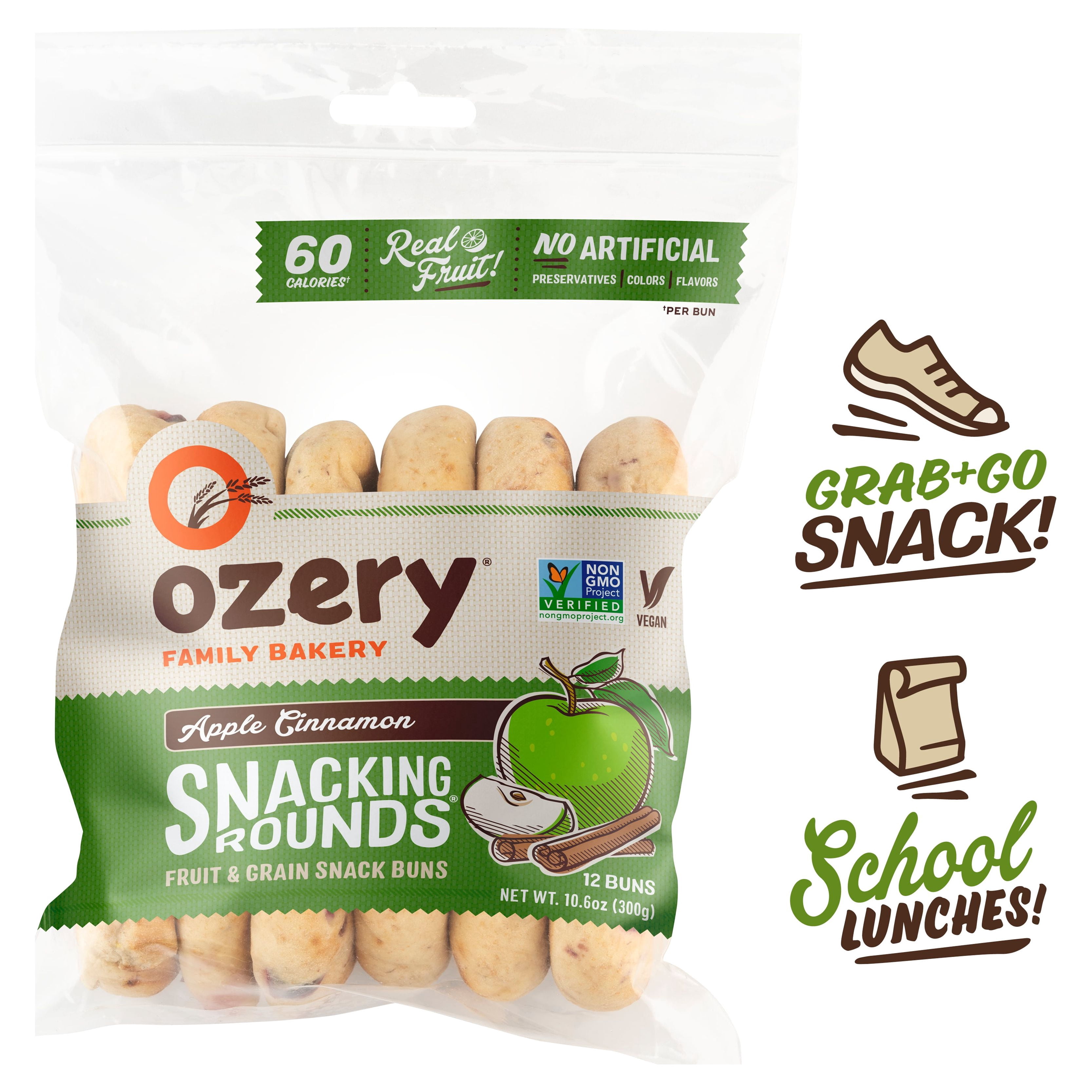 Ozery Bakery Apple Cinnamon Snacking Rounds