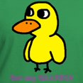 thumbnail image 3 of CafePress - Duck (Strait Forward) 6 T Shirt - Women's V-Neck Dark T-Shirt, 3 of 4