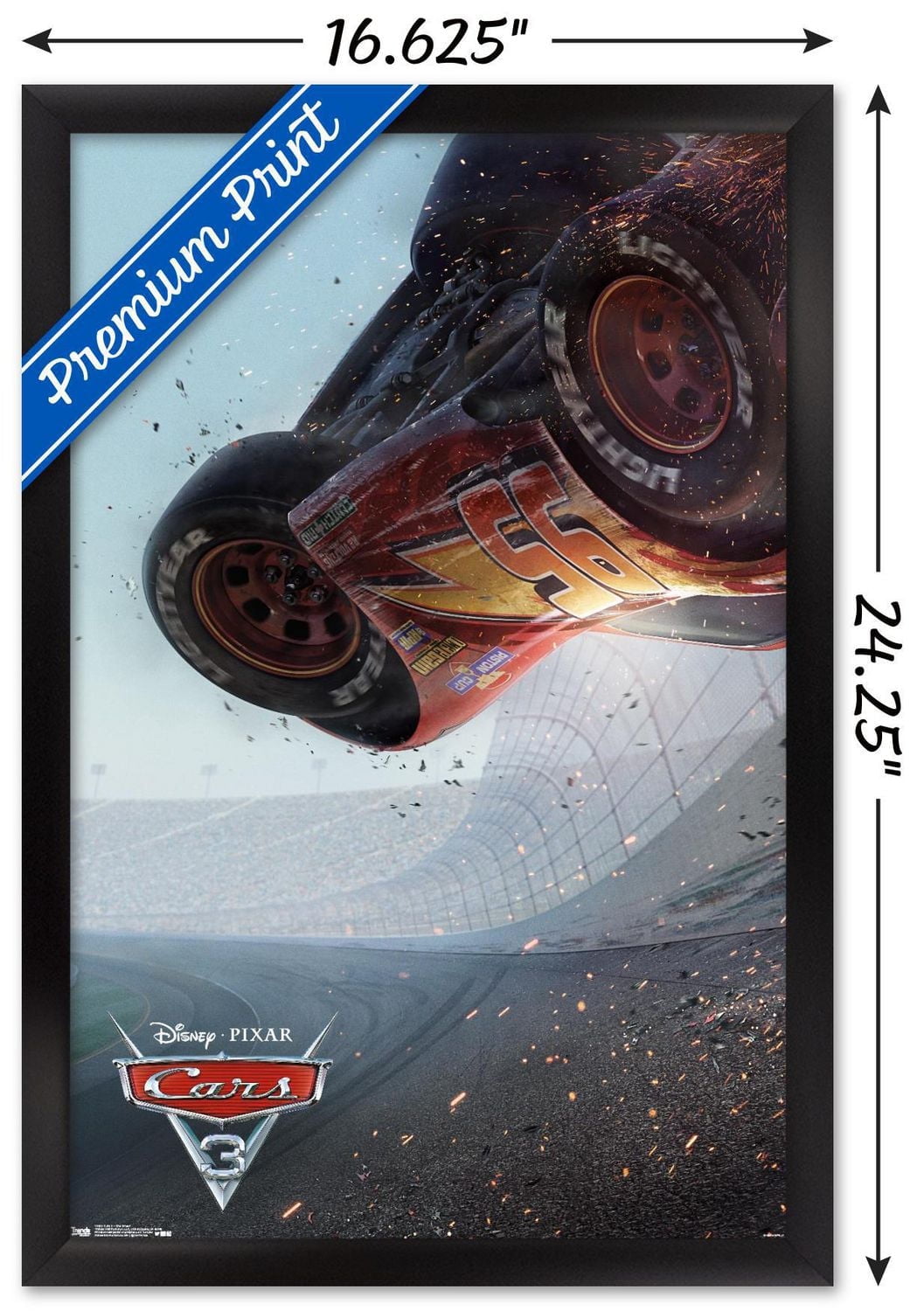 Disney Pixar Cars 3 - One Sheet Wall Poster