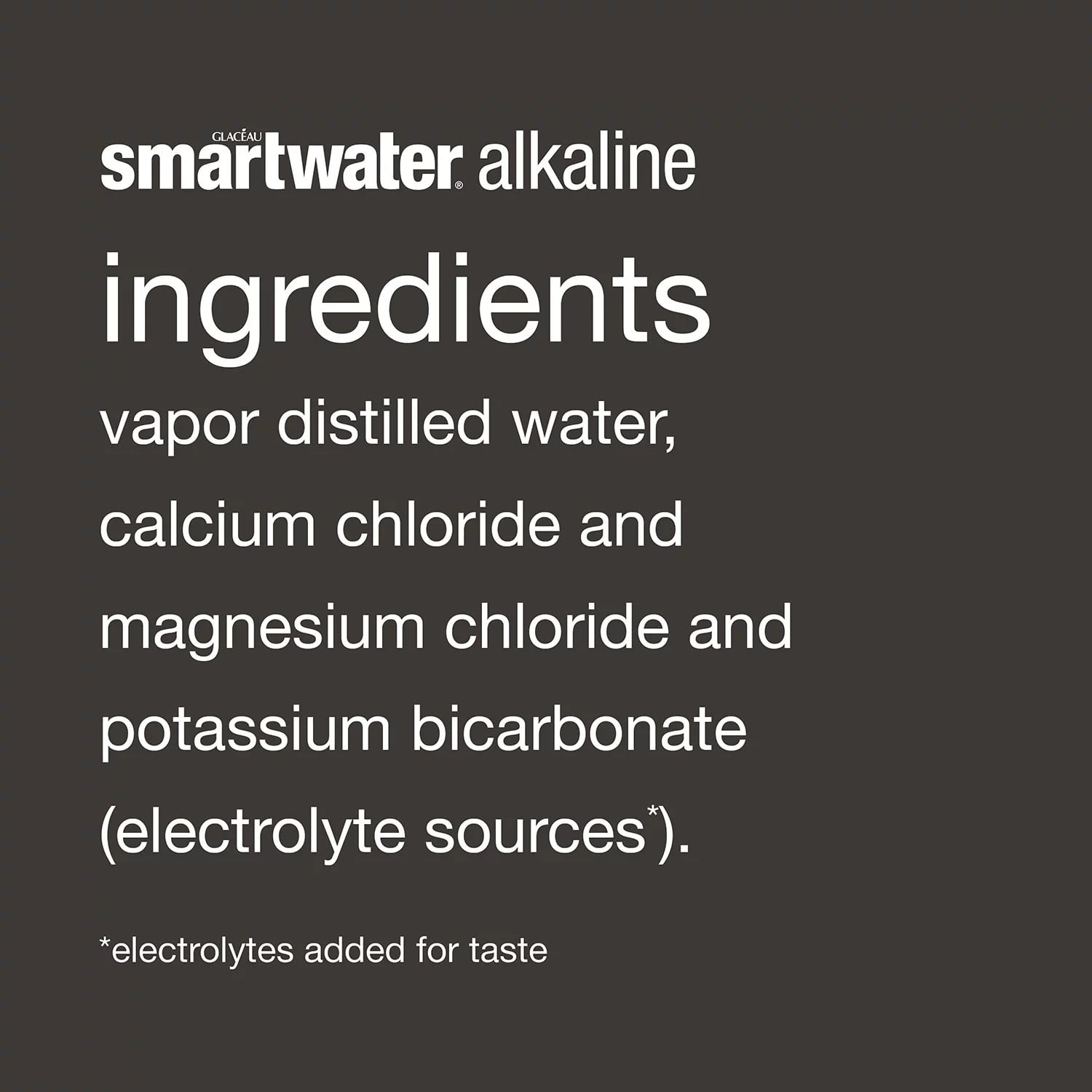 Smartwater Alkaline + Antioxidant Water, 1L Bottle (Pack of 15)