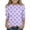 Light Purple4, variant on YOUYEDIAN 3/4 Sleeve Shirts for Girls Size 4-5 Floral Print Tops Crew Neck Tshirt Casual Tees Beige 4-5 Years
