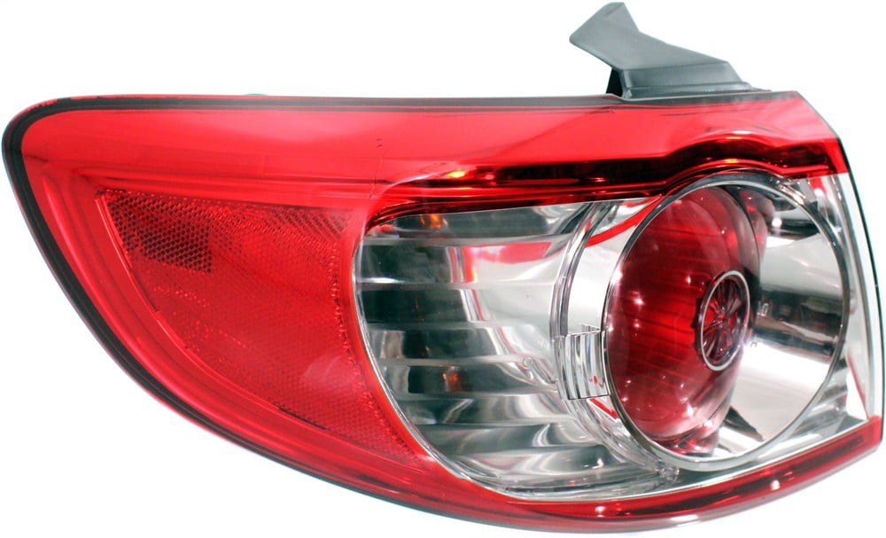 Replacement REPH730146 Tail Light Compatible with 2010-2012 Hyundai Santa Fe Left Driver Side, Outer With bulb(s)