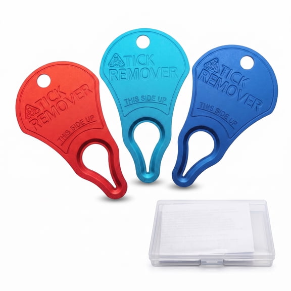 XuanShiTangMen Tick Remover Tool for Dogs and Humans 3 Count