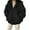 Black, variant on EMMIOL Christmas Women's Y2K Reversible Oversize Fleece Hooded Jacket Sherpa Lined Long Sleeve Zip-Up Puffer Jacket,2025 Winter Warm Coat
