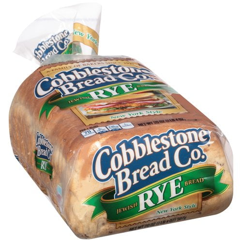 Cobblestone Mill Jewish Rye Bread New York Style