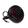 thumbnail image 3 of NS LED Brake Lights LED Brake Taillights Motorcycle Rear Tail Light for Harley Bobber Chopper Cruiser, Black, 3 of 5