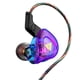 thumbnail image 4 of Moyic Auricular con cable 60 grados tapa de oreja de silicona profesional 1,2 m Cable de fibra dinámico HiFi auricular interior exterior en Cables de audio/vídeo Azul morado, 4 of 6