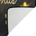 thumbnail image 5 of SKYSONIC Merry Christmas Tree Non-Slip Area Rug, Golden Black Floor Carpet Comfort Floor Mats Decor for Indoor Front Porch Living Room Bedroom Kitchen, 36"x24", 5 of 5