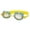 Light Yellow, variant on Glisme Kids Goggles For Swimming With Adjustable Strap No Leaking Anti-Fog Waterproof Clear Vision Water Pool Goggles Swimming Glasses Pool Beach Outdoor Water Sports ,Blue