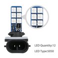 thumbnail image 1 of 2Pcs 12V RGB LED Car Fog Lights Headlights Remote Control Car Lamps, 1 of 8