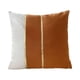 thumbnail image 1 of Billuyoard Funda de almohada para sofá, funda protectora para cojín, funda de almohada con retazos decorativos, para oficina, hogar, sala de Decoración del hogar Marrón, 1 of 6