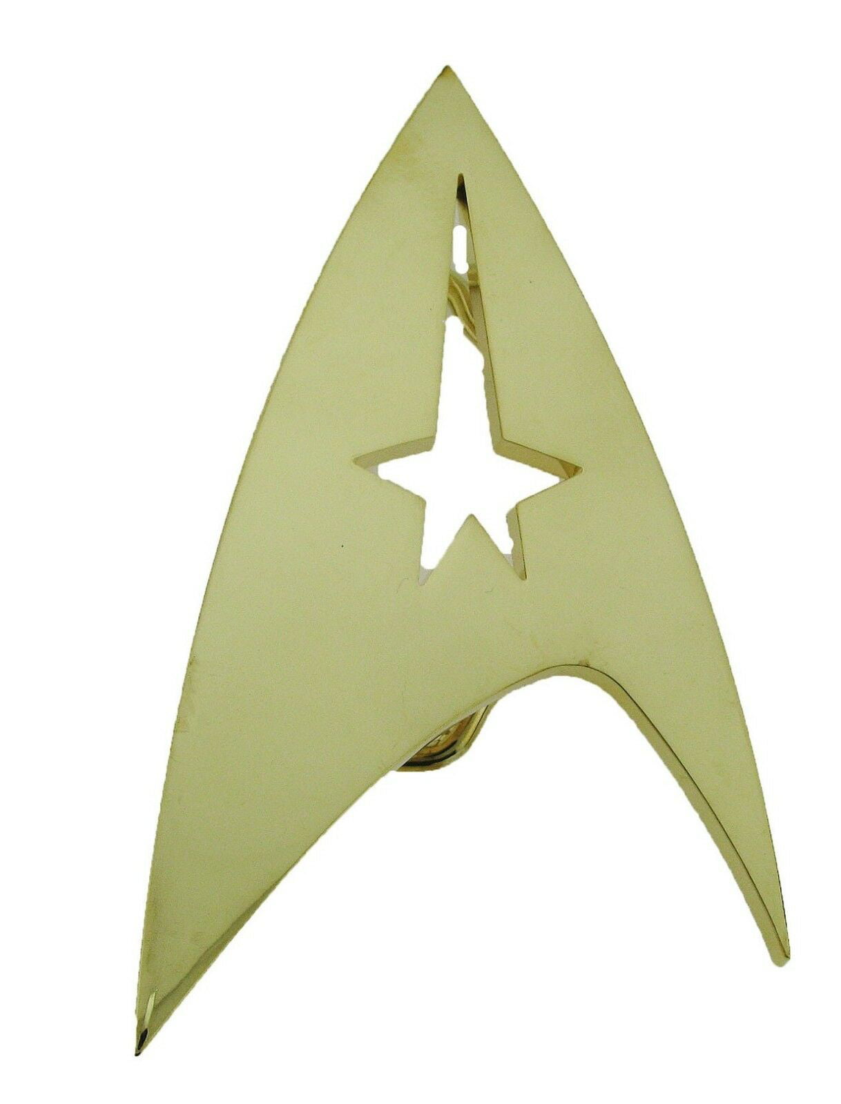 Captain Kirk and Spock Star Trek Belt Buckle Brass Limited Edition Discontinued 