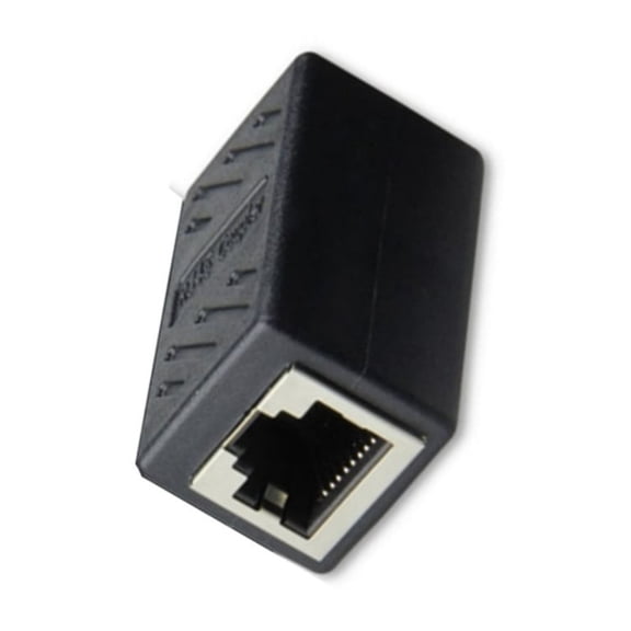 Ethernet Adapter RJ45 8pin Inline Coupler Supports Fast Speed Data Transfer for CAT6/CAT5 Cable Connector RJ45 Header