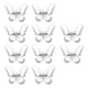 thumbnail image 5 of Mini Clips colgantes para árbol de Navidad, decoraciones familiares de Año Nuevo (blanco), 10 Uds., 5 of 6