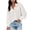 Beige, variant on Long Sleeve Tops Women's Tops Lapel Neck Blouse Lantern Long Sleeves Solid Color Button T-Shirt Tops My Order My Items