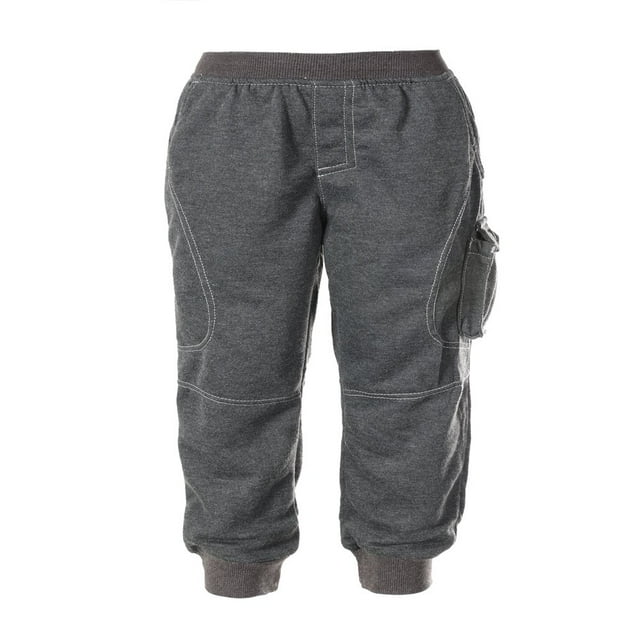 CHUANK Kids and Boys Sweatpants With Ribbed Cuffs