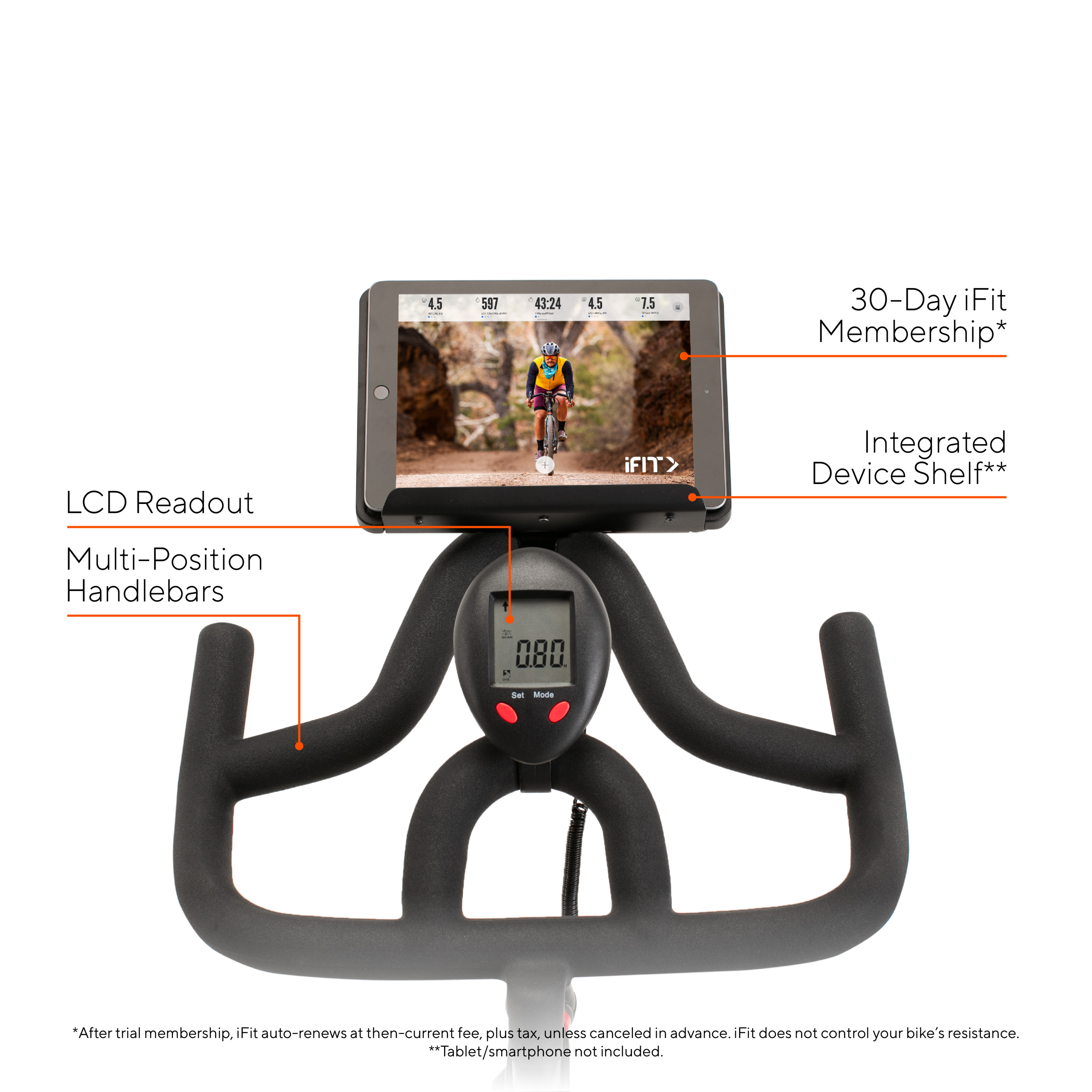 ProForm 500 SPX Indoor Cycle with Interchangeable Racing Seat - image 3 of 14