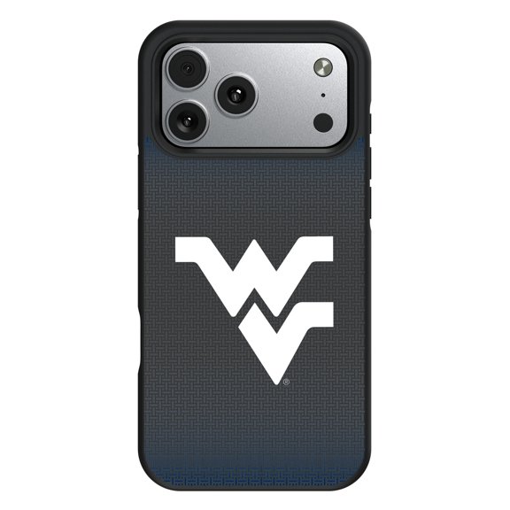 West Virginia Mountaineers Linen Logo iPhone Bump Case