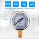 thumbnail image 2 of Indicador de presión de aire de esfera de 40 mm Radial 1/8in NPT 0-200PSI para líquido de combustible de agua de aire, 2 of 6