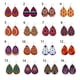 thumbnail image 4 of Jumpingount Pendientes de gota de agua, accesorio de moda para mujer, gotas para las orejas, adorno para el cuerpo, pendiente de cuero para mujer, regalo de Type3 NO3 Jumpingount AP010719-02, 4 of 6