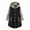 Z3-Black, variant on Patlollav Winter Jackets,Womens Wool Coat Plus Size Button Plush Tops Hooded Loose Cardigan