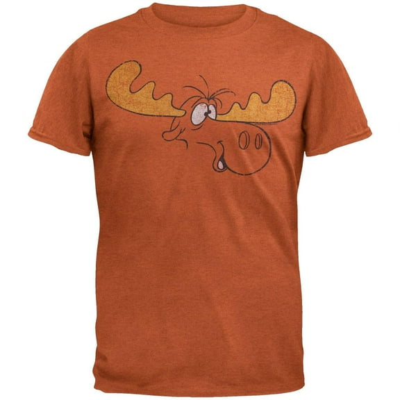 Rocky And Bullwinkle - Bull Brains T-Shirt - Small