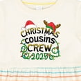 thumbnail image 4 of Inktastic Christmas Cousins Crew 2025 Girls Baby Dress, 4 of 5