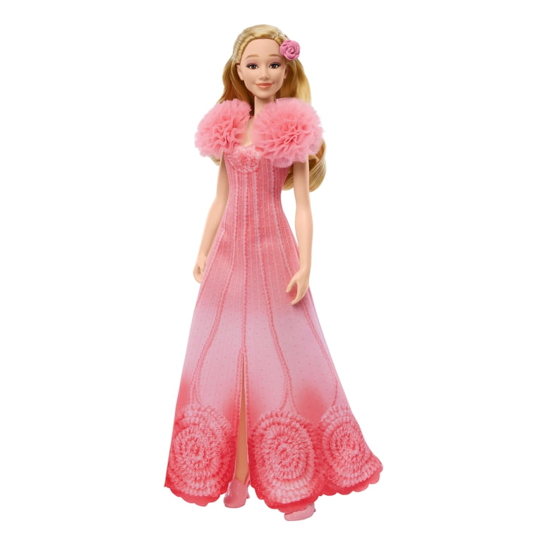 Wicked Singing Glinda Fashion Doll, Posable with Removable Movie 