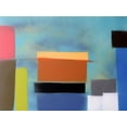 thumbnail image 2 of Miller, Gill 18x15 Gold Ornate Wood Framed with Double Matting Museum Art Print Titled - Urban Hues 07, 2 of 4