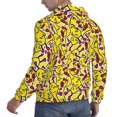thumbnail image 6 of Wukai Chicken Cartoon Print Men Hoodies Fleece Sweatshirts Long Sleeve Sweaters Pullover Fall Outfits Winter Clothes-XX-Large, 6 of 7