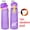 Frosted purple, variant on 1pc Air Water Bottle With 1pc Random Flavor Pods Portable Transparent With Straw Leak Proof for Outdoor Sports Fitness Gym