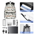 thumbnail image 4 of Fotbe Flamingo Palm Trees Mochila Ligera Casual para Laptop para Hombres y Mujeres, Mochila Impermeable de Uso Diario, Mochila para Universidad, 4 of 6