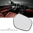 thumbnail image 4 of Driver Left Side / Passenger Right Side Heated Mirror Glass Replacement for Outlander 2014 to 2020 - Exterior Side View Convex Mirror Glass, 4 of 7
