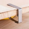 thumbnail image 3 of leaveforme 10Pcs Tablecloth Clips,Picnic Table Cloth Cover Clamps Holder Stainless Steel for Outdoor, Patios, Camping, Wedding, Party, 3 of 7