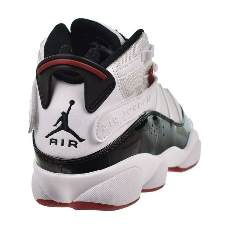 Men's Jordan Rings White/Black-Varsity Red (322922 164) 11