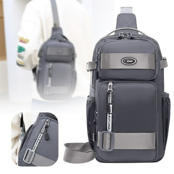 Toolix Tool Bag EDC Sling Bag Crossbody Backpack Sport Bag Pack Chest Shoulder Bag For Men One Strap Motorcycle For Camping Hiking Cycling Outdoors Travel Satchel Bag