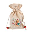 thumbnail image 1 of Fabric Storage Organizer Spring Decor Packaging Bag Bead Cotton Printing Cartoon Pattern Cotton Sack Apple Candy Gift Bag Bedding Storage,Closet Organizer,Foldable Storage,Drawstring Storage Bag,Quil, 1 of 5