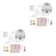 thumbnail image 1 of kurtrusly Blow Bubble Double Sided Tape DIY Crafts Multipurpose Tape Sticky Creative Style D 2Set, 1 of 6