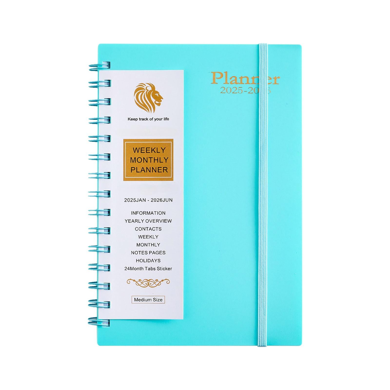 2025 2026 planner academic weekly monthly planner 2025 2026 with