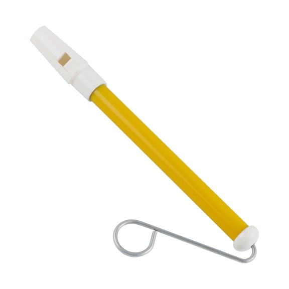 Silbato deslizante SW1-YL Silbato deslizante para niños con varilla deslizante de acero Juguete de instrumento musical para niños Flauta Kazoo para juegos de padres e hijos Favores de fiesta para niño Tomshoo Silbato deslizante