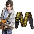 thumbnail image 4 of Coofit Sangle de Guitare Réglable Sangle Ethnique pour Basse Acoustique Électrique, 4 of 10