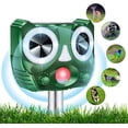 thumbnail image 1 of CHAO Repelente Ultrasónico para Gatos, Repelente Ultrasónico para Gatos para Exteriores, Repelente para Perros, Carga Solar, Carga USB, previene Perros y Gatos, pájaros, para Jardines, Campos, guarder, 1 of 5