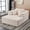 Beige + Foam, variant on ChenyueFurn 60" Corduroy Chaise Lounge, Oversized Boneless Sofa Bed, Deep Seat Cloud Couch, No Assembly, Black