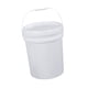thumbnail image 5 of Cubo de almacenamiento de alimentos con asa y tapa, contenedor de almacenamiento multiusos para el hogar Blanco, 5 of 9