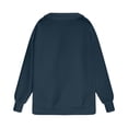 thumbnail image 6 of Bnwani Sweatshirt Girls Crew Neck Long Sleeve Half Zip Fleece Sweatshirt Plain Pullover, 6 of 7