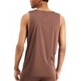 thumbnail image 2 of Alfani Men's Air Mesh Undershirt Tank (French Coffee, X-Large), 2 of 3