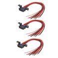 thumbnail image 4 of OBD2 Cable, Diagnostic Interface Cable Flexible 30cm Long 3Pcs With 16Pin Female Connector For Auto Diagnostic Tool, 4 of 8