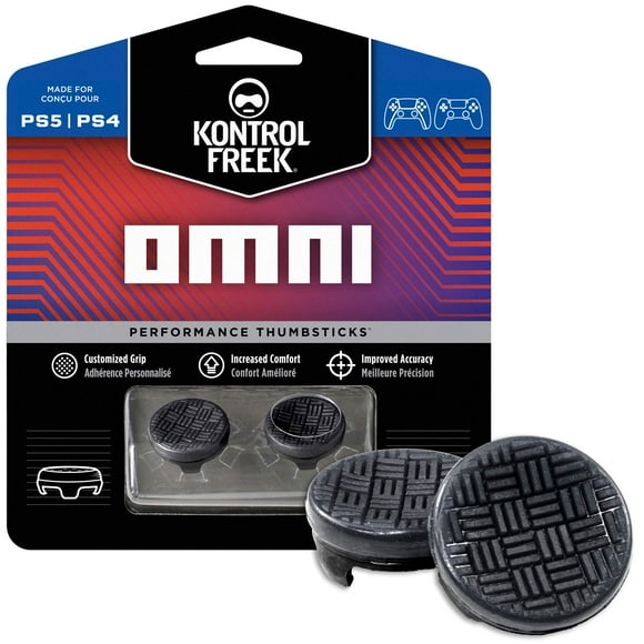KontrolFreek Omni Thumbsticks para PS5 y PS4 - Negro KontrolFreek Nuevo$$Accesorio$$PlayStation