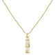 thumbnail image 1 of Collar de bambú con colgante pequeño y divertido para mujer (dorado), 1 of 7