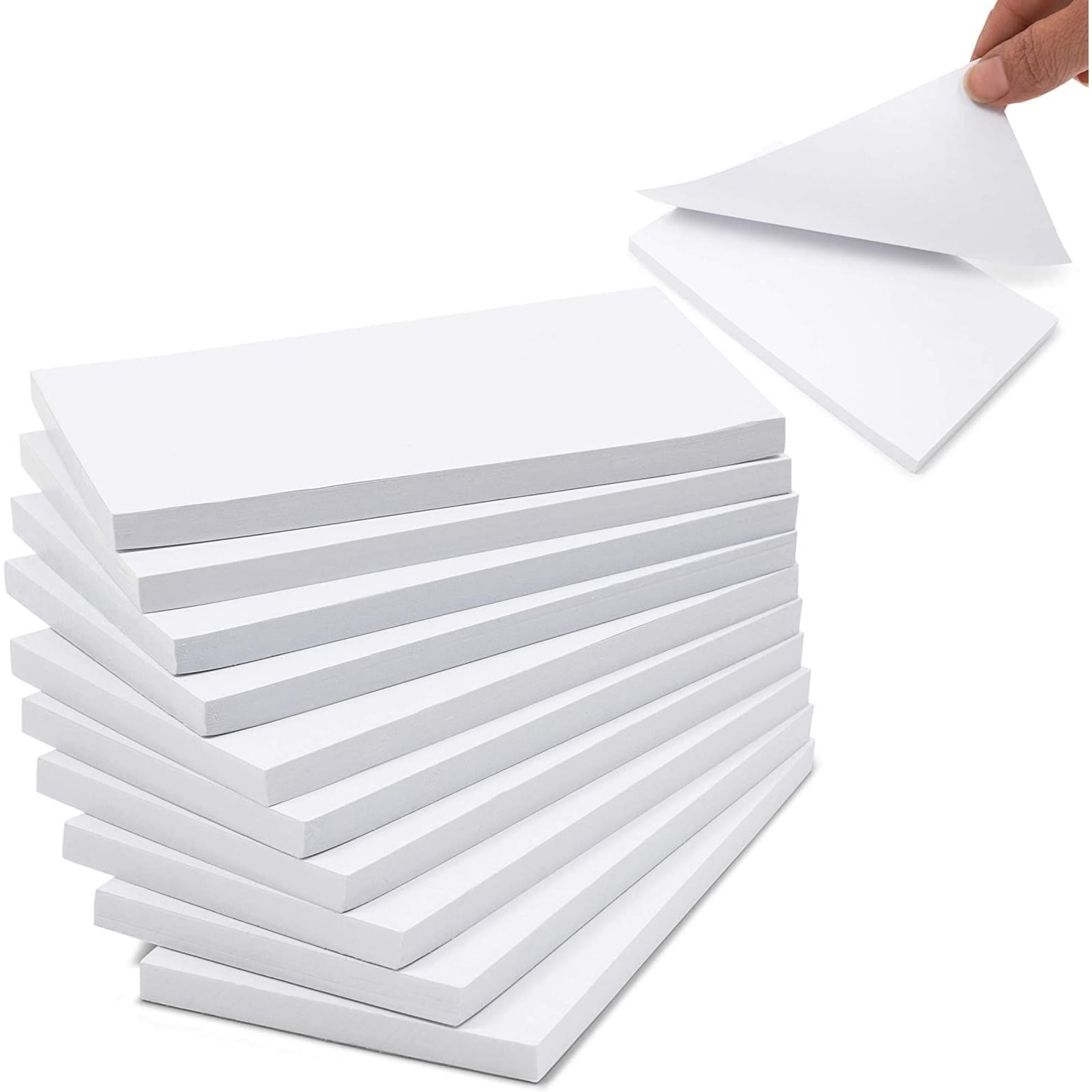 Memo Pads Note Scratch Writing Pads 10 With 50 Sheets Each 4 X 6 Inches 
